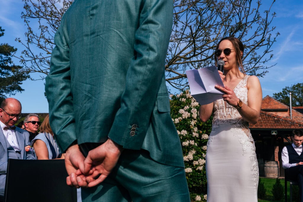 huwelijk ceremonie de Notelaar Kasterlee